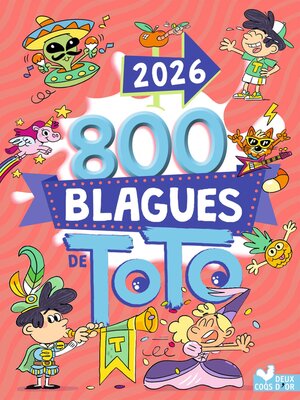 cover image of 800 blagues de Toto 2026